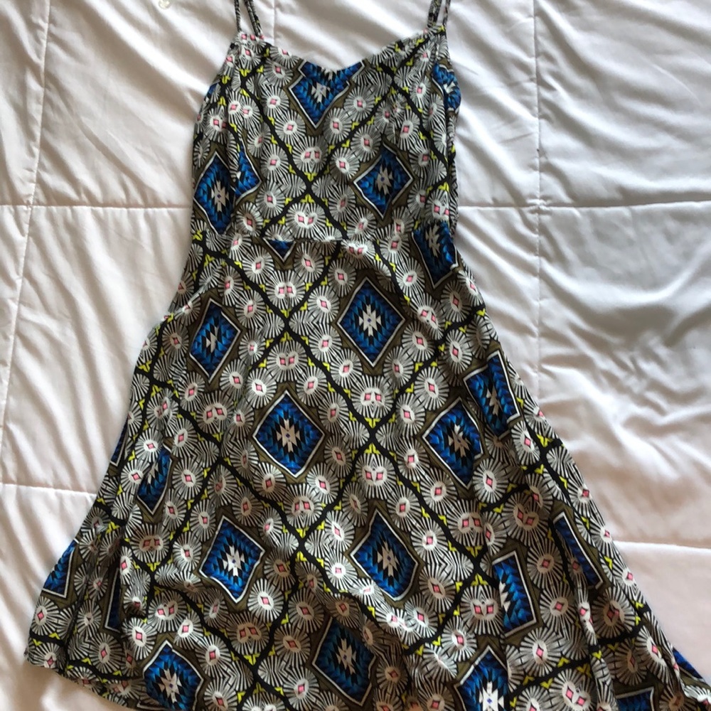 Multi-Color Flowy Summer Dress